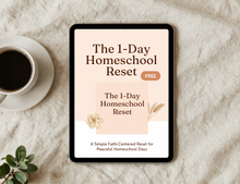 Load image into Gallery viewer, Free 1-Day Homeschool Reset (FREE INSTANT DOWNLOAD)
