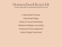 Load image into Gallery viewer, Busy Like Martha, Anchored Like Mary™ Homeschool Reset Kit
