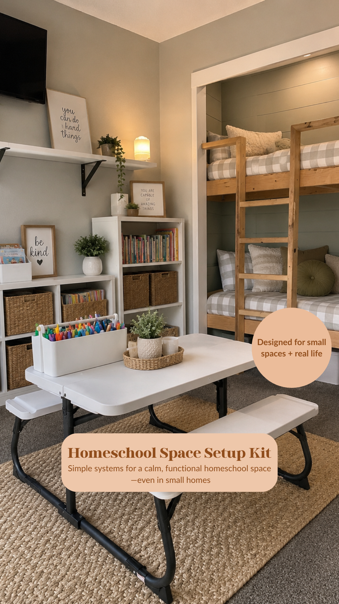 Homeschool Space Reset Kit