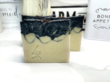 Load image into Gallery viewer, Black Ginger and Bamboo Soap
